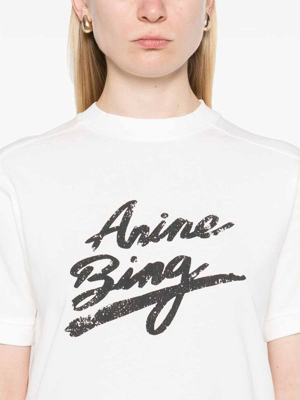 ANINE BING: Tシャツ online - Tシャツ - 白