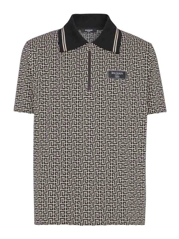 Balmain: クルーネック - クルーネック - 黒