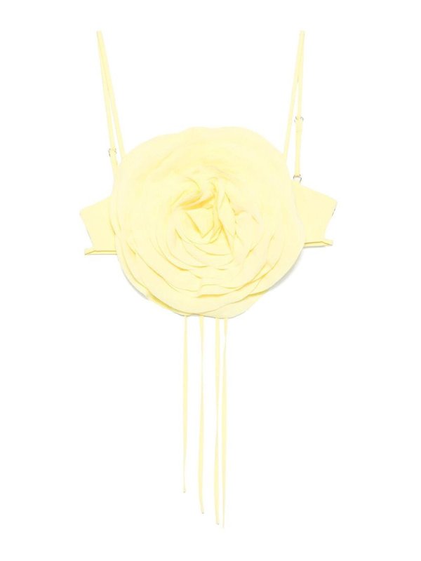 BLUMARINE: Tops und Tank Tops - Top - Gelb