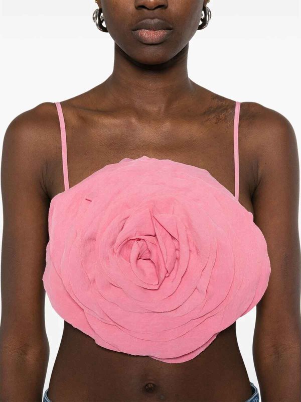 トップ/タンクトップ - ヌードカラー shop online: BLUMARINE