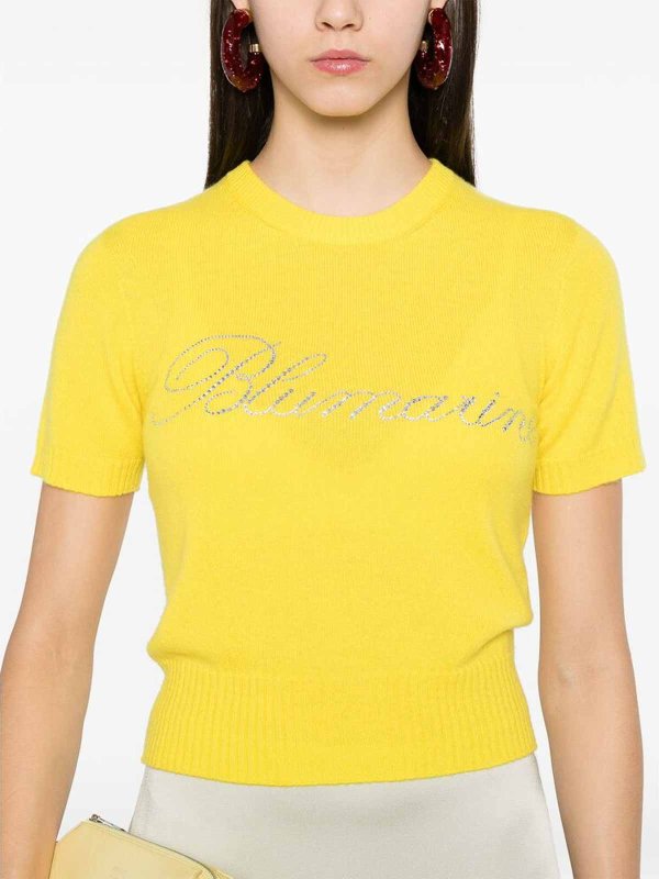 BLUMARINE: crew necks online - Sweater
