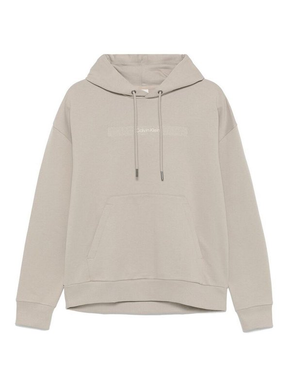 CALVIN KLEIN: スウェット＆セーター - スウェットシャツ/セーター - グレー