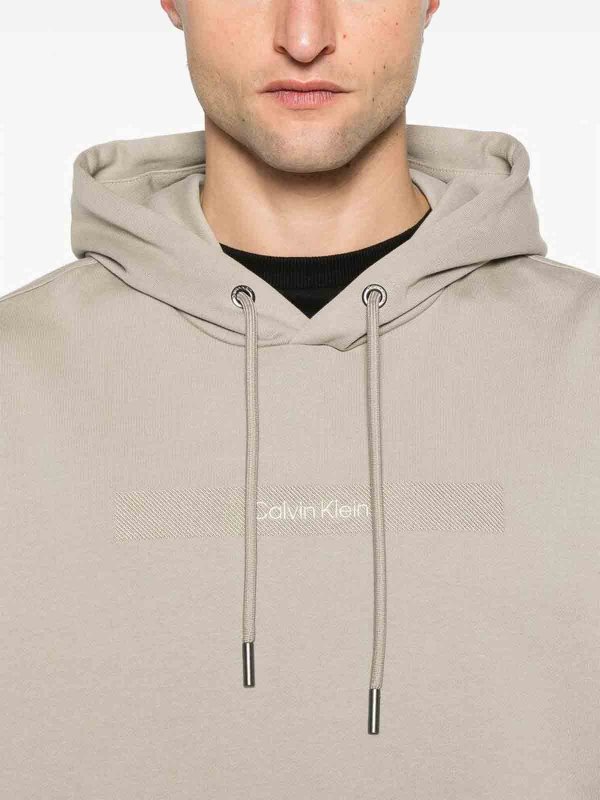 スウェットシャツ/セーター - グレー shop online: CALVIN KLEIN