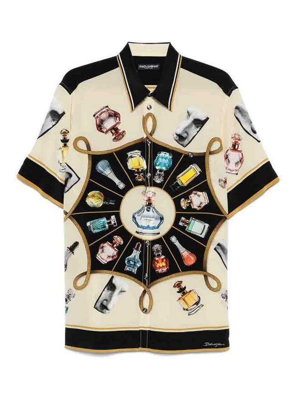 DOLCE & GABBANA: Camisas - Camisa - Beis