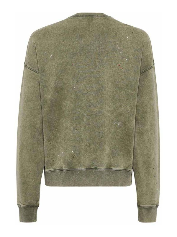 DSQUARED2: Sudaderas y suéteres online - Sudadera - Verde