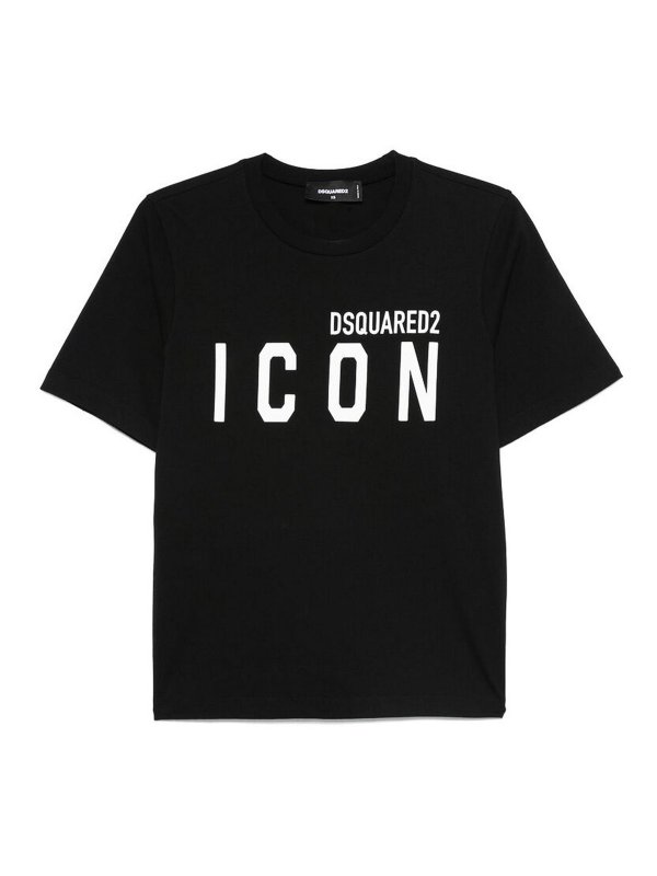 DSQUARED2: Camisetas - Camiseta - Negro