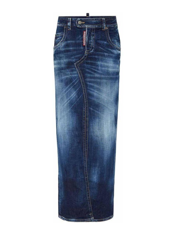 DSQUARED2: Knee length skirts & Midi - Skirt