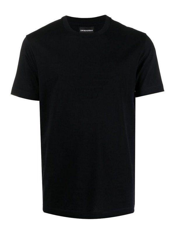 EMPORIO ARMANI: T-shirts - T-Shirt - Bleu