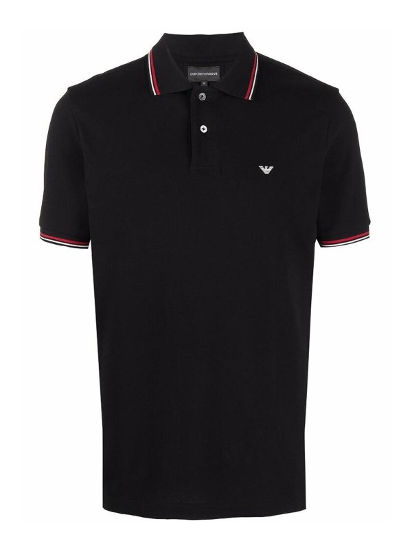 EMPORIO ARMANI: Pull col rond - Pull Col Rond - Noir