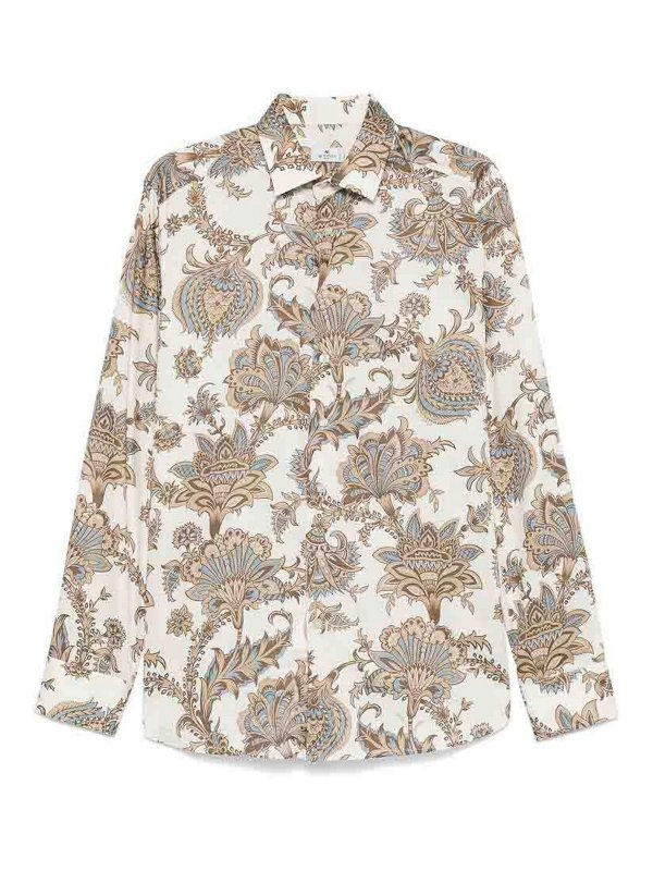ETRO: Camisas - Camisa - Beis