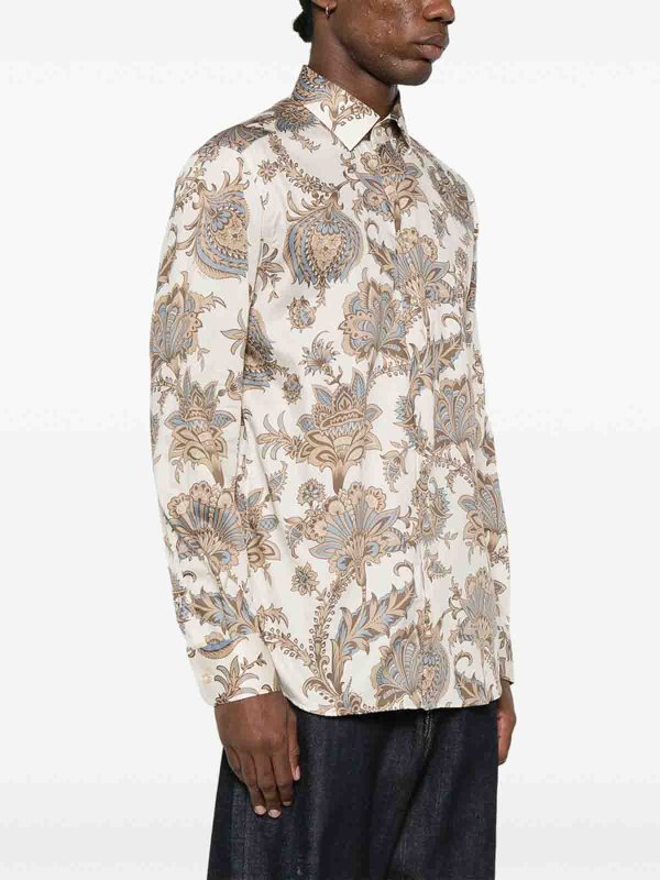 ETRO: Camisas online - Camisa - Beis