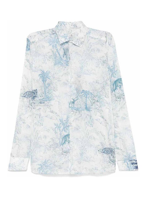 ETRO: Chemises - Chemise - Blanc