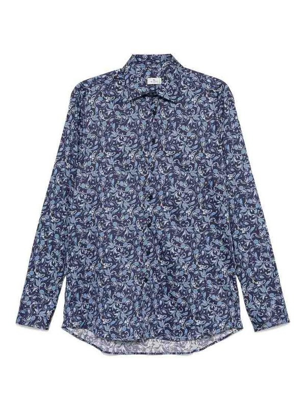 ETRO: Hemden - Hemd - Blau