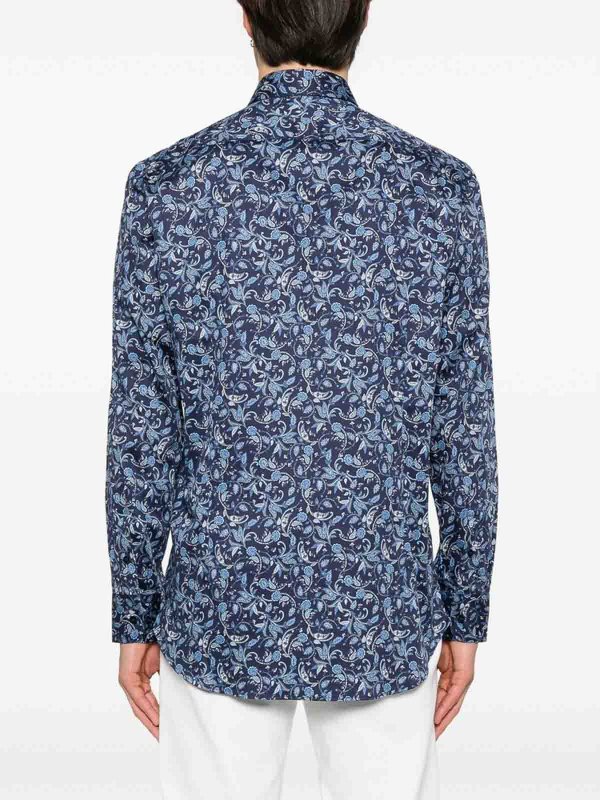 Hemd - Blau shop online: ETRO
