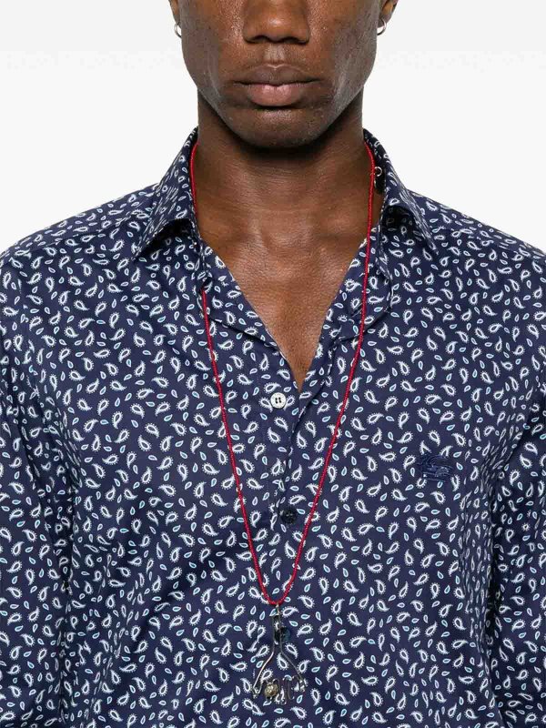 The Best Shops ETRO: Chemises - Chemise - Bleu