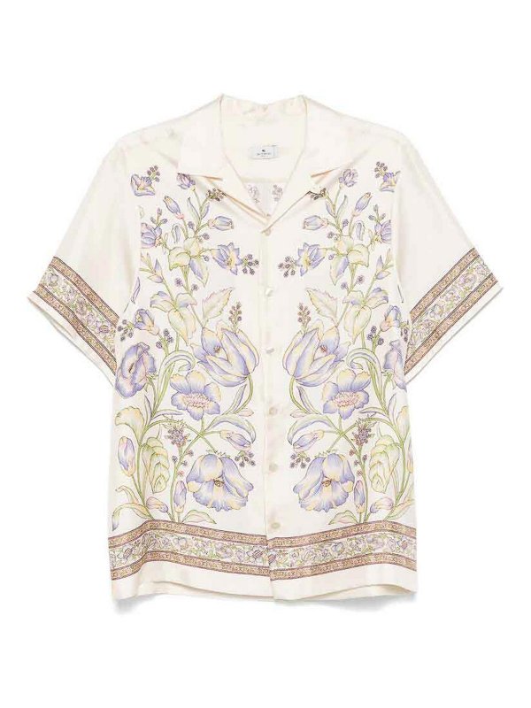 ETRO: Hemden - Hemd - Beige