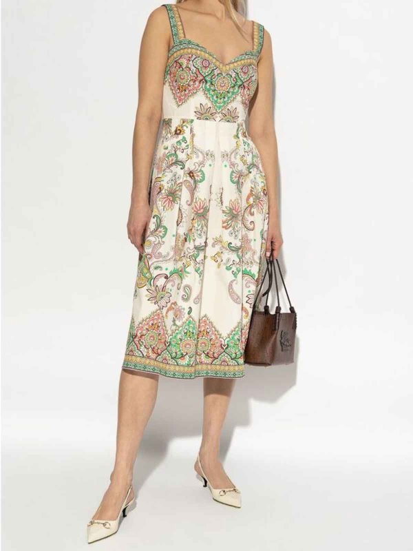 ETRO: knee length dresses online - Dress