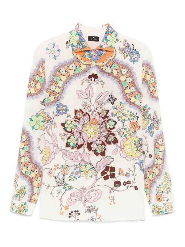 ETRO: Hemden - Hemd - Beige