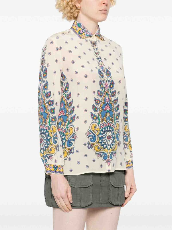 The Best Shops ETRO: シャツ - シャツ - ベージュ