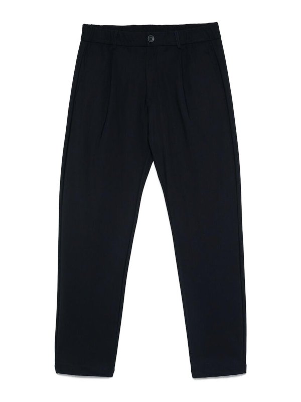 HERNO: Pantalones casual - Pantalón Casual - Azul