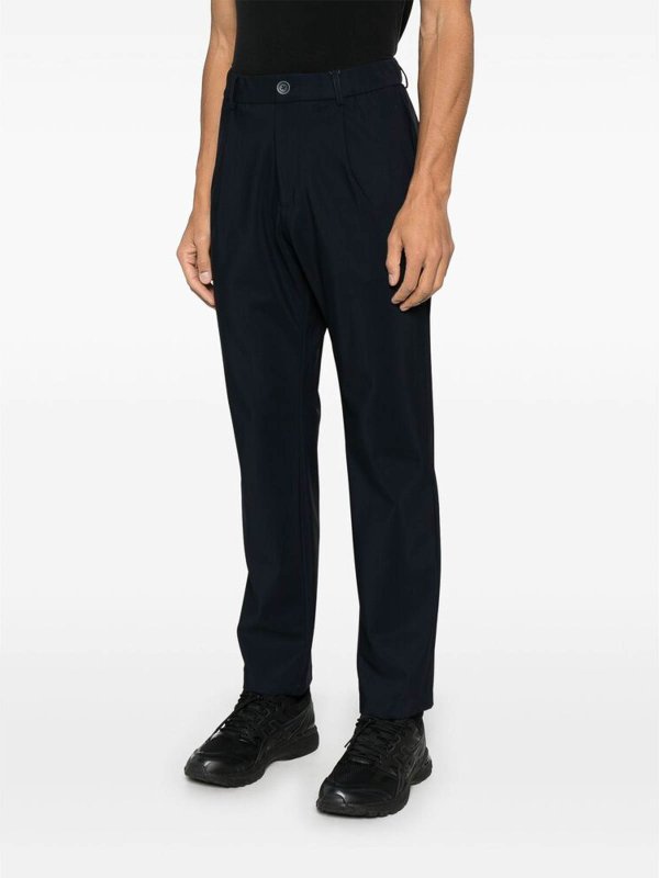HERNO: Pantalones casual online - Pantalón Casual - Azul