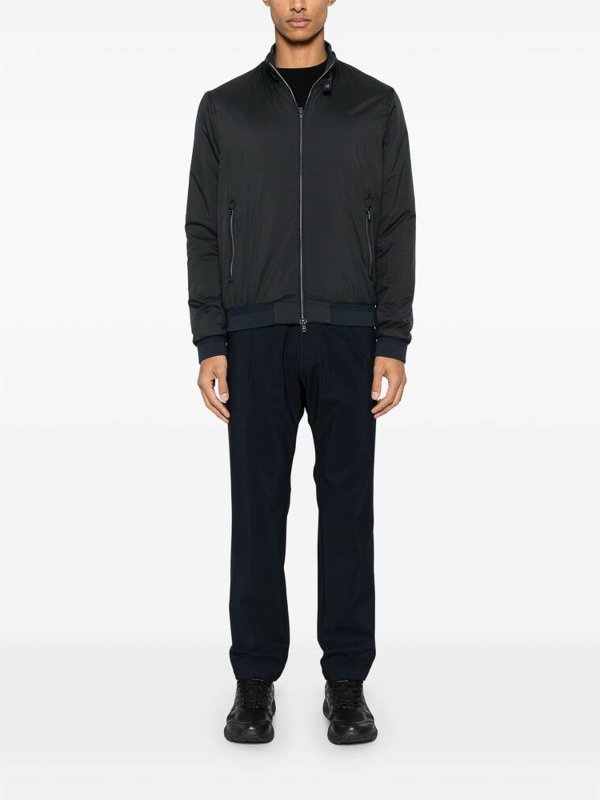 膝丈コート - ブルー shop online: HERNO