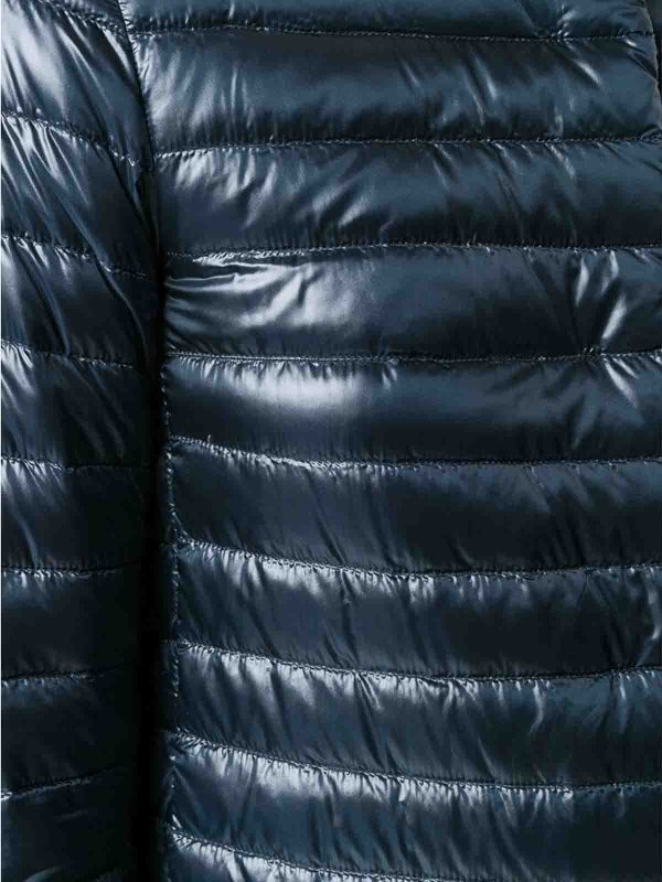 The Best Shops HERNO: Knielanger Mantel - Blau