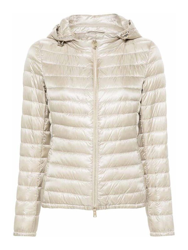 HERNO: Knielange Mäntel - Knielanger Mantel - Hellbeige