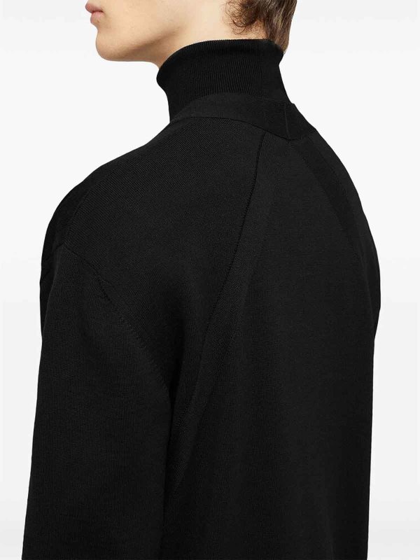 JIL SANDER: Suéteres con cuello pico online - Suéter Cuello Redondo - Negro