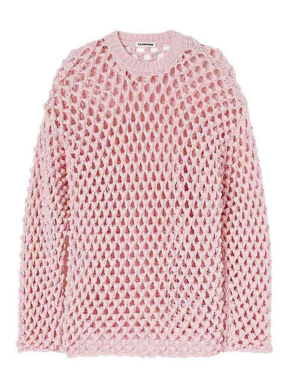 JIL SANDER: maglia collo rotondo - Maglione