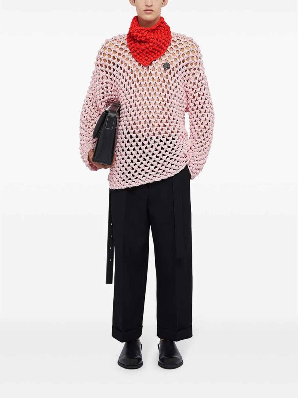 JIL SANDER: maglia collo rotondo online - Maglione
