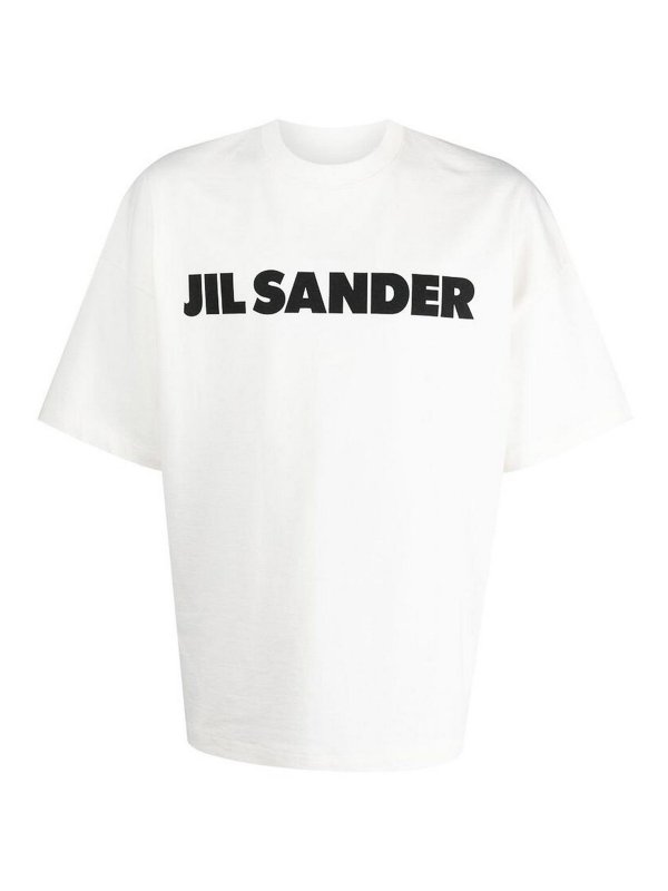 JIL SANDER: T-shirts - T-Shirt - Weiß
