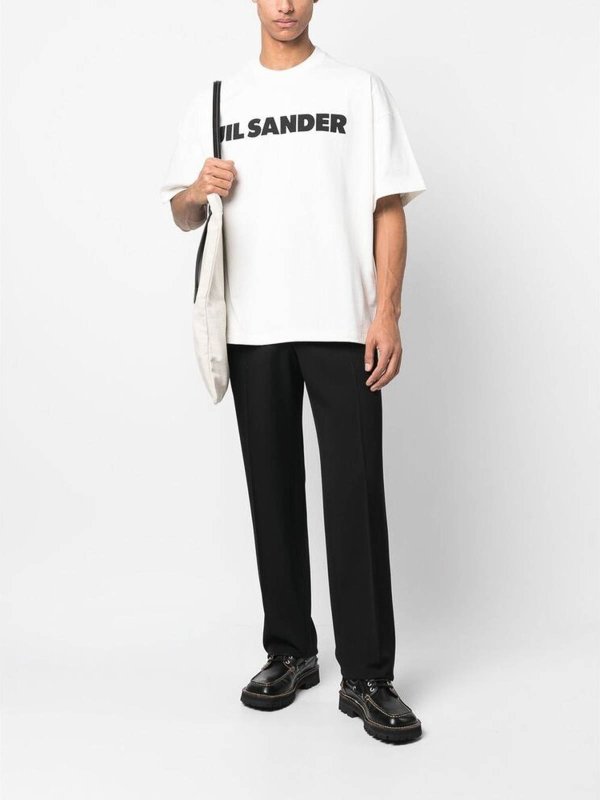 The Best Shops JIL SANDER: T-Shirt - Weiß