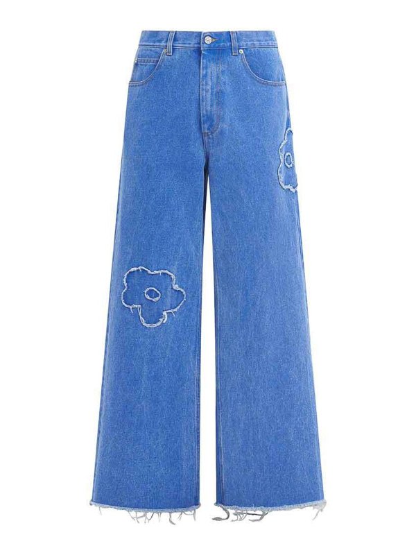 Marni: ブーツカットジーンズ - ブーツカットジーンズ - ブルー