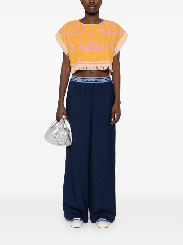 Pantalons Décontractés - Bleu shop online: Marni