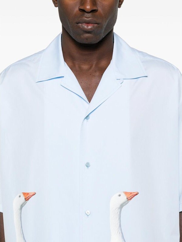 The Best Shops MOSCHINO: シャツ - シャツ - ブルー