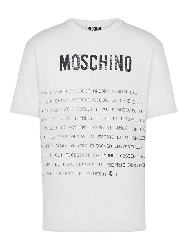 MOSCHINO: t-shirt - T-shirt