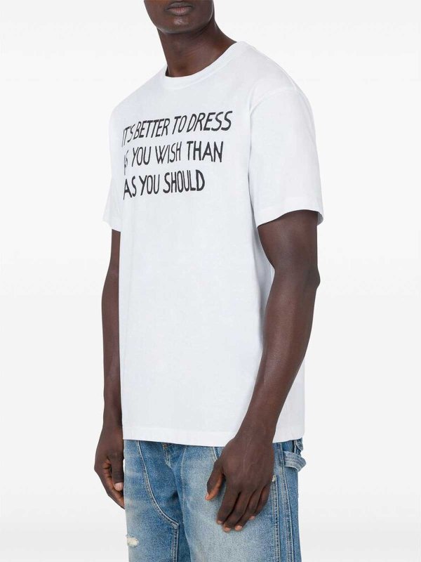 MOSCHINO: Camisetas online - Camiseta - Blanco