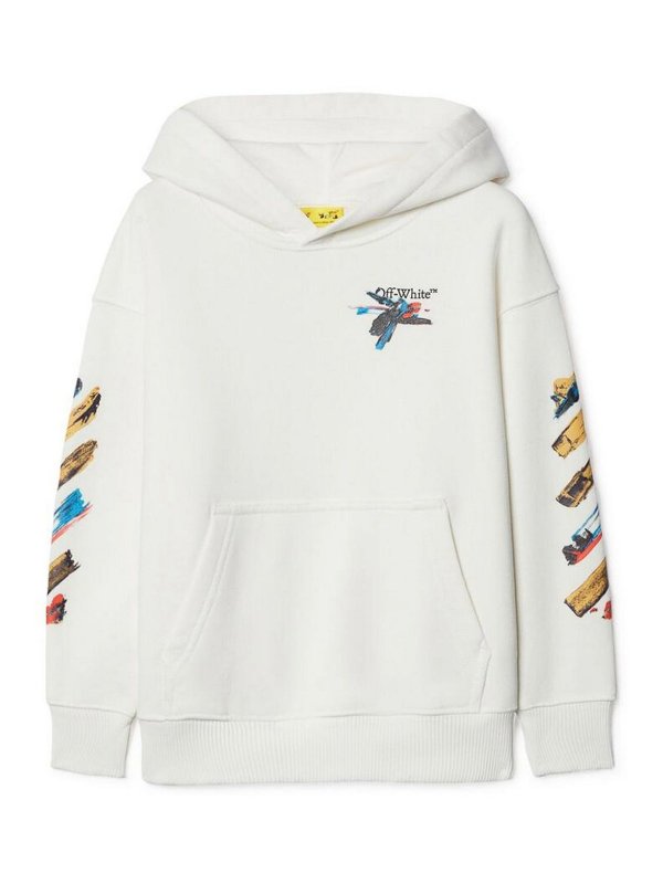 OFF-WHITE: Sweatshirts und Pullover - Sweatshirt - Weiß
