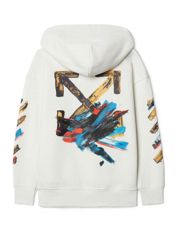 OFF-WHITE: Sweatshirts und Pullover online - Sweatshirt - Weiß