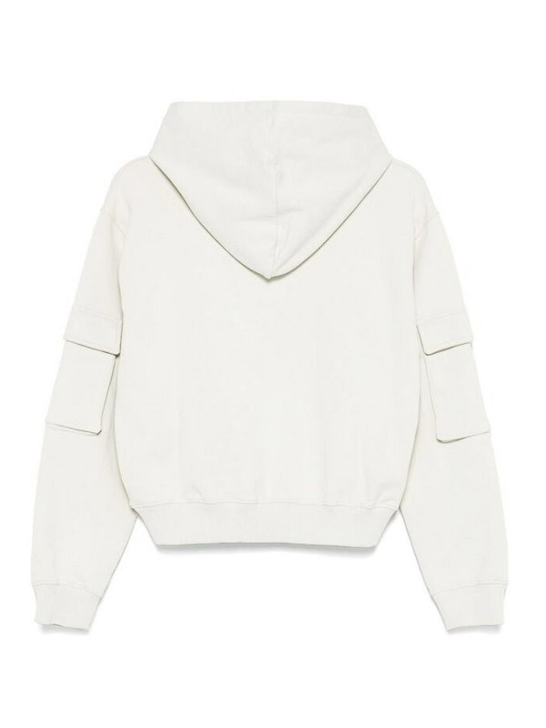 The Best Shops OFF-WHITE: スウェット＆セーター - スウェットシャツ/セーター - グレー