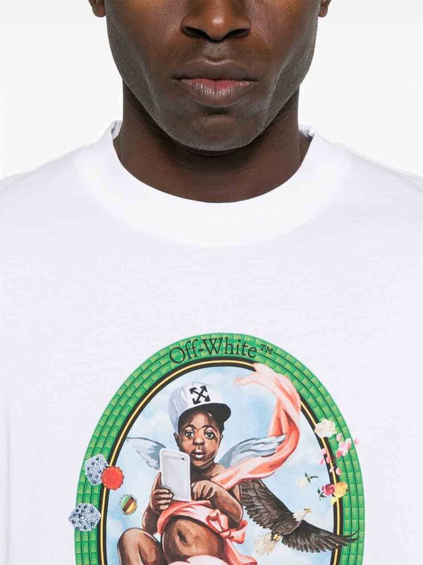 OFF-WHITE: Camisetas online - Camiseta - Blanco