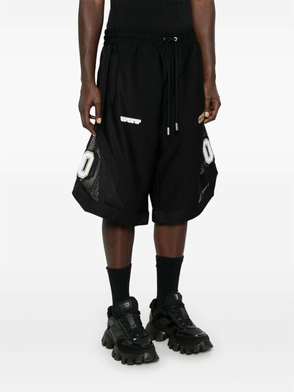 OFF-WHITE: pantaloni shorts online - Bermuda