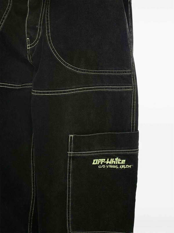 Jean Bootcut - Noir shop online: OFF-WHITE