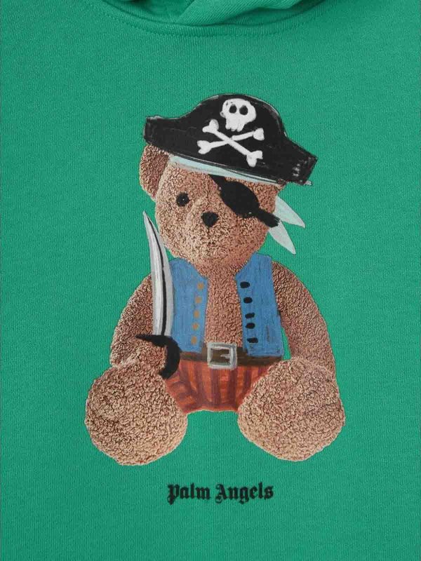 The Best Shops Palm Angels: Sudaderas y suéteres - Sudadera - Verde