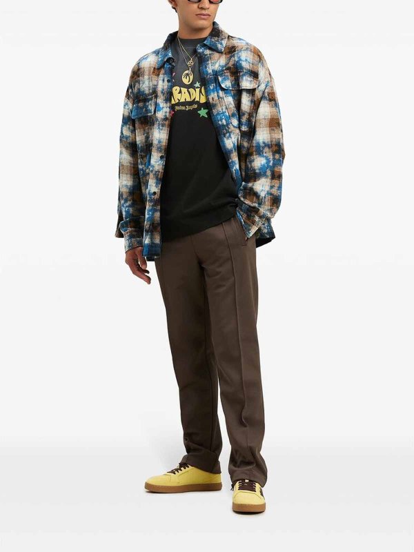 The Best Shops Palm Angels: Camiseta - Negro