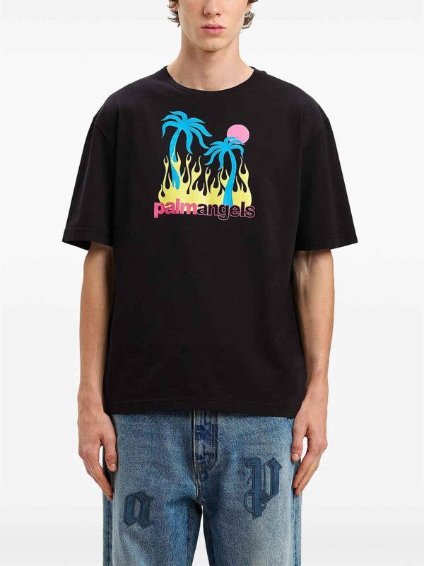 The Best Shops Palm Angels: T-Shirt