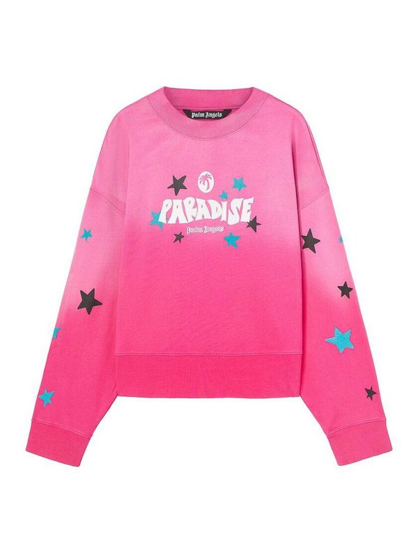 Palm Angels: Suéteres con cuello pico - Suéter Cuello Redondo