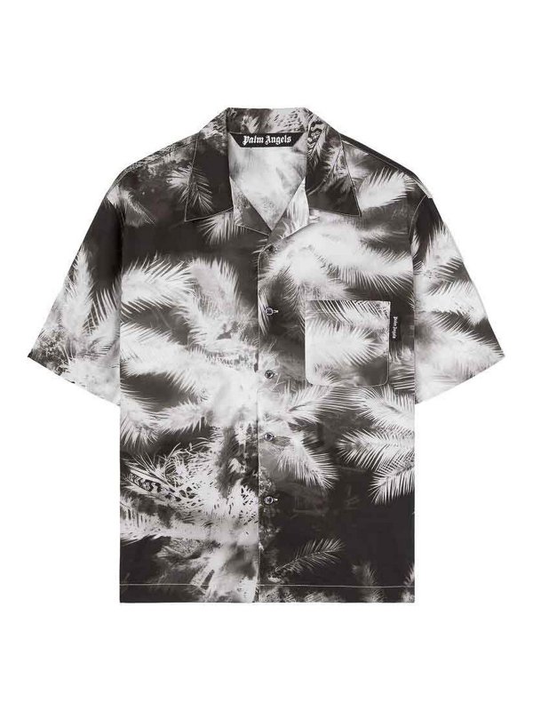 Palm Angels: Chemises - Chemise - Noir