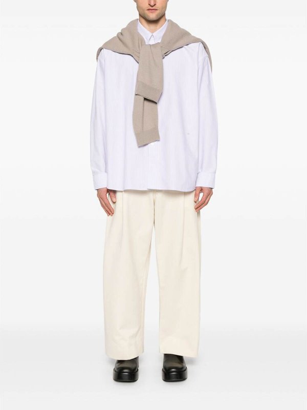 カジュアルパンツ - ライトベージュ shop online: STUDIO NICHOLSON